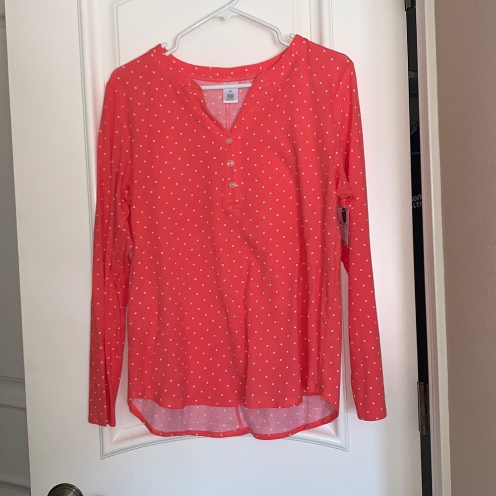 NEW Liz Claiborne Pajama Top